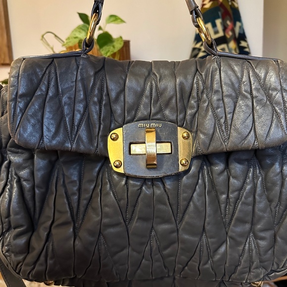 Miu miu vintage black bag - Picture 1 of 6
